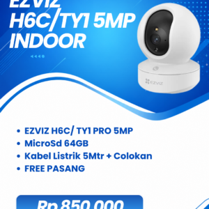 EZVIZ TY1 PRO 5MP+ PASANG